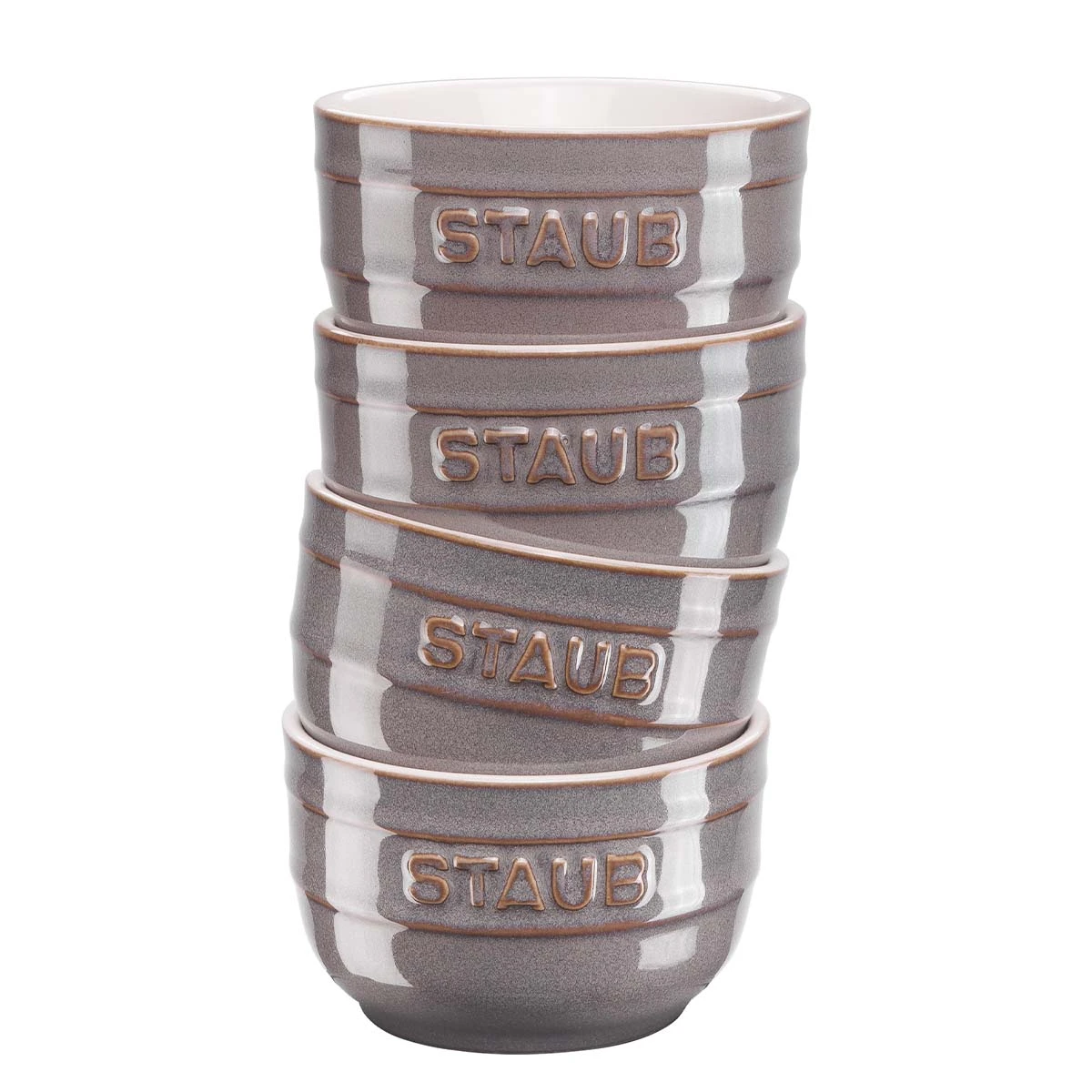 STAUB Förmchenset, 4-tlg, Antik-Grau 3 STAUB Förmchenset, 4-tlg, Antik-Grau