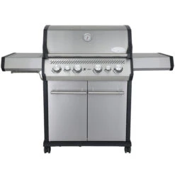 SANTOS S-418 Mit Seiten- & Heckbrenner, Edelstahl Inkl. Drehspieß, Rostheber & Silikonablage 21 SANTOS S-418 Mit Seiten- & Heckbrenner, Edelstahl Inkl. Drehspieß, Rostheber & Silikonablage -Santo Grills Geschaft 3cb4e9452f60d8222907245df569084e