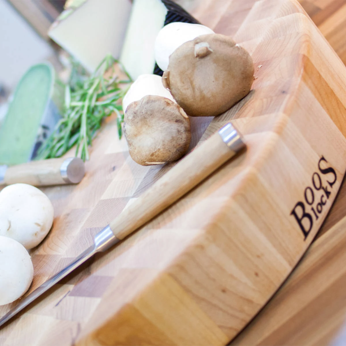 Boos Blocks Hackblock Stirnholz Classic, Ahorn Rund Ø 46 Cm 4 Boos Blocks Hackblock Stirnholz Classic, Ahorn Rund Ø 46 Cm – Bild 2