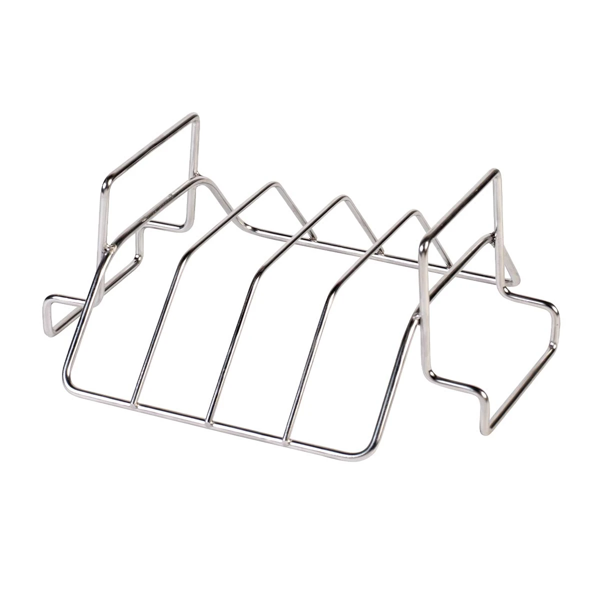 Big Green Egg 2-in-1 Braten- & Rippchenhalter, Edelstahl 3 Big Green Egg 2-in-1 Braten- & Rippchenhalter, Edelstahl