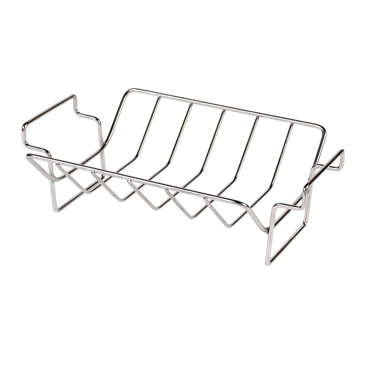 Big Green Egg 2-in-1 Braten- & Rippchenhalter, Edelstahl 4 Big Green Egg 2-in-1 Braten- & Rippchenhalter, Edelstahl – Bild 2