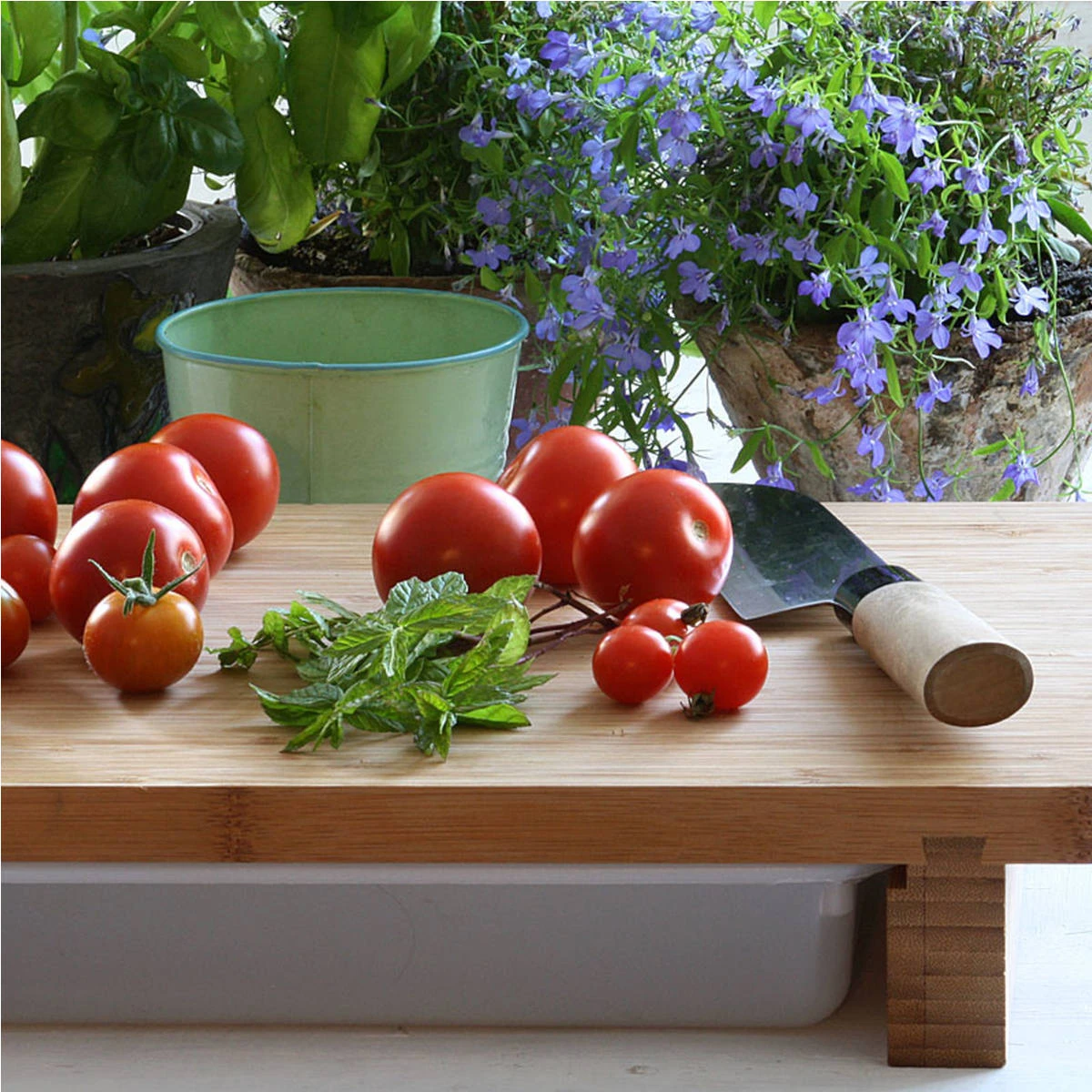 Cleenbo Classic Schneidebrett Bambus Mit Kunststoffwanne 6 Cleenbo Classic Schneidebrett Bambus Mit Kunststoffwanne – Bild 4