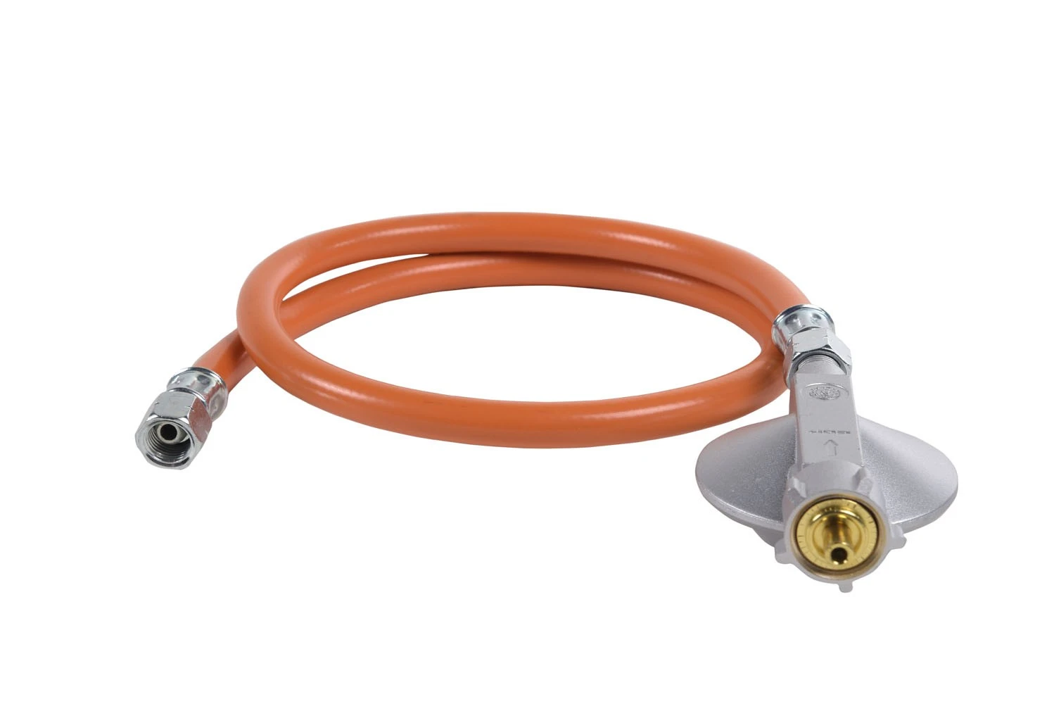 Gasanschlußset 50 Mbar Druckminderer, Schlauchleitung Gas PS10 G1/4 LH Gasschlauch 80 Cm 4 Gasanschlußset 50 Mbar Druckminderer, Schlauchleitung Gas PS10 G1/4 LH Gasschlauch 80 Cm – Bild 2