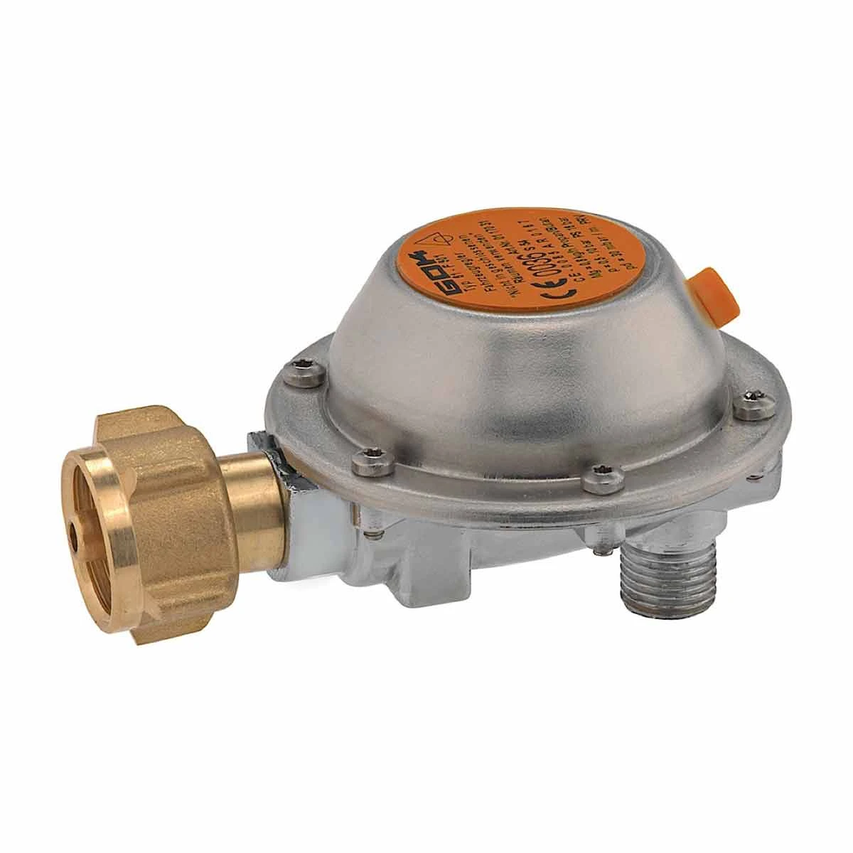 GOK Gasregler 0,8kg/h 50mbar PS16bar KLF X G1/4LH-KN 90 PRV 3 GOK Gasregler 0,8kg/h 50mbar PS16bar KLF X G1/4LH-KN 90 PRV