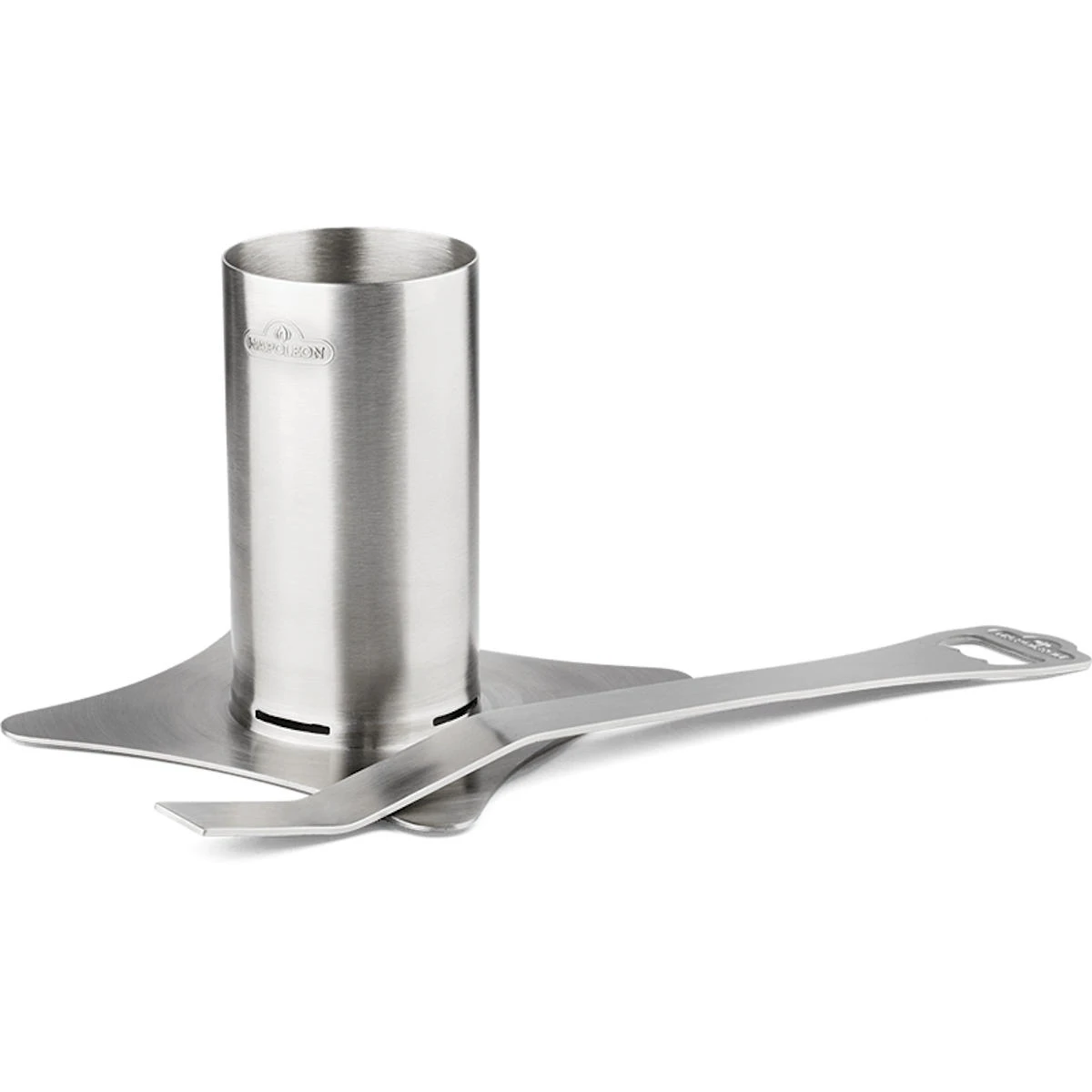 Napoleon Hähnchen-Halterung Mit Abnehmbarem Griff, Edelstahl 4 Napoleon Hähnchen-Halterung Mit Abnehmbarem Griff, Edelstahl – Bild 2