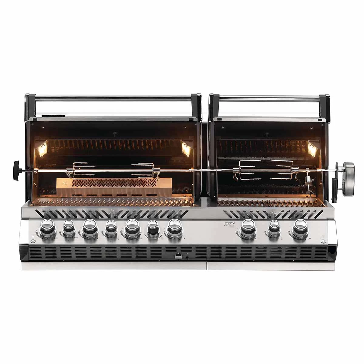 Napoleon Einbaugrill Prestige Pro 825, Edelstahl Inkl. Drehspieß 13 Napoleon Einbaugrill Prestige Pro 825, Edelstahl Inkl. Drehspieß – Bild 11