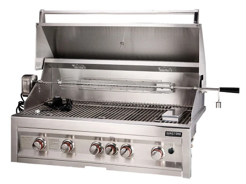 Sunstone Einbaugasgrill SUN5B-IR 30 Mbar Export 5 Sunstone Einbaugasgrill SUN5B-IR 30 Mbar Export – Bild 3